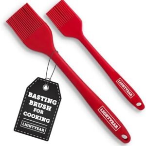 Lightyear Silicone Basting Pastry Brush Set