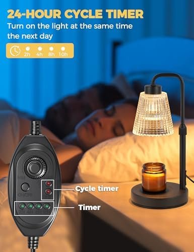 GODONLIF Candle Warmer Lamp with Cycle Timer - Image 5