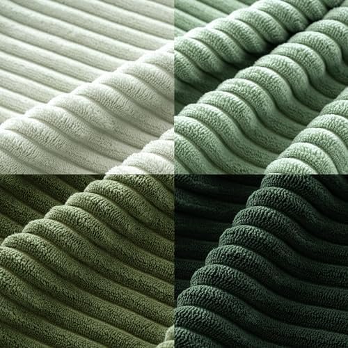 MIULEE Boho Farmhouse Sage Green Throw Pillow Covers - Image 6