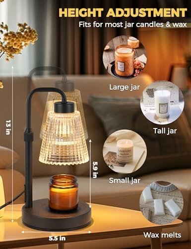 GODONLIF Candle Warmer Lamp with Cycle Timer - Image 2