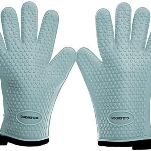 KITCHEN PERFECTION Silicone Smoker Oven Gloves For Women
