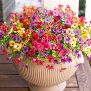 HyeFlora Artificial Flowers for Outdoor Indoor Garden