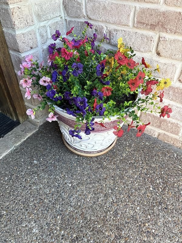 HyeFlora Artificial Flowers for Outdoor Indoor Garden - Image 15