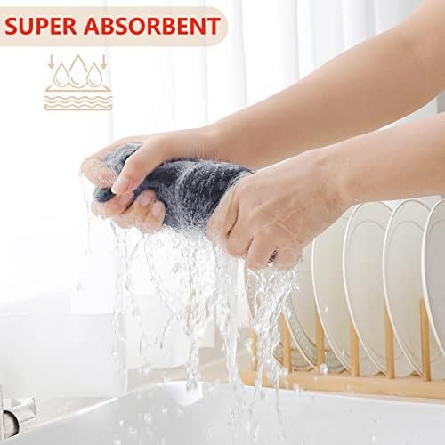 Homaxy 100% Cotton Waffle Weave Kitchen Dish Cloths - Image 5