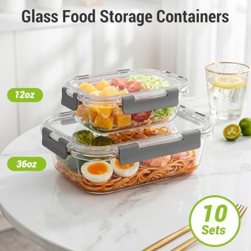 Dealusy 10 Sets (20-Piece) 36 oz & 12 oz - Image 3