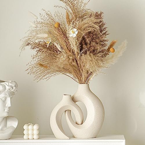 Lvases Snuggle Hollow Ceramic Vase Set of 2 - Image 4