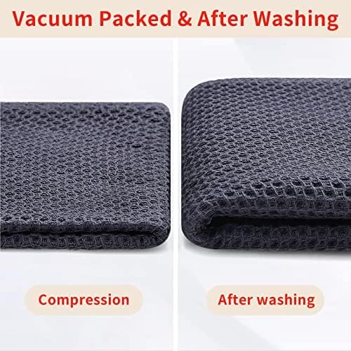 Homaxy 100% Cotton Waffle Weave Kitchen Dish Cloths - Image 7