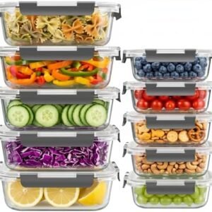 Dealusy 10 Sets (20-Piece) 36 oz & 12 oz